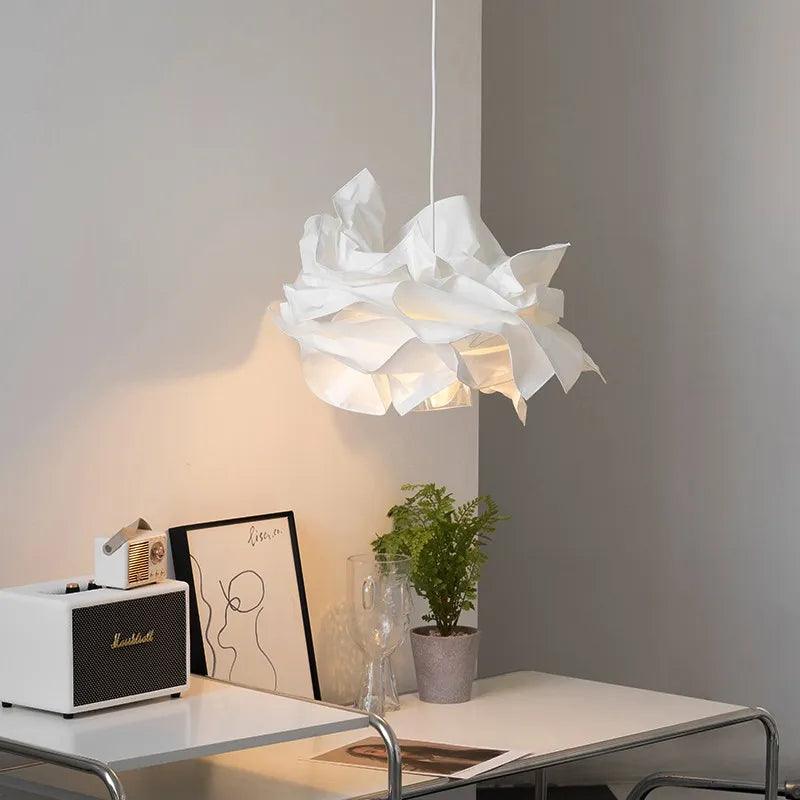 PaperGlow | Moderne minimalistische papieren kroonluchter hanglamp