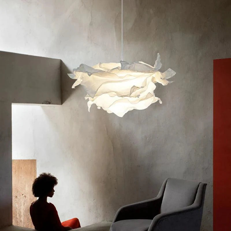 PaperGlow | Moderne minimalistische papieren kroonluchter hanglamp