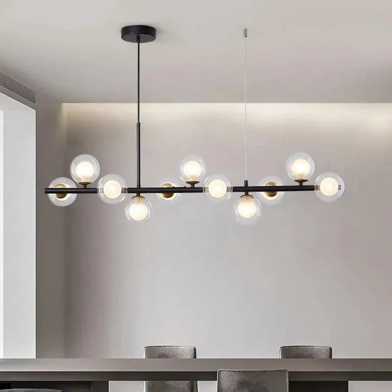 ElysiumOrb | Moderne Lange Over De Tafel Kroonluchters Hanglamp