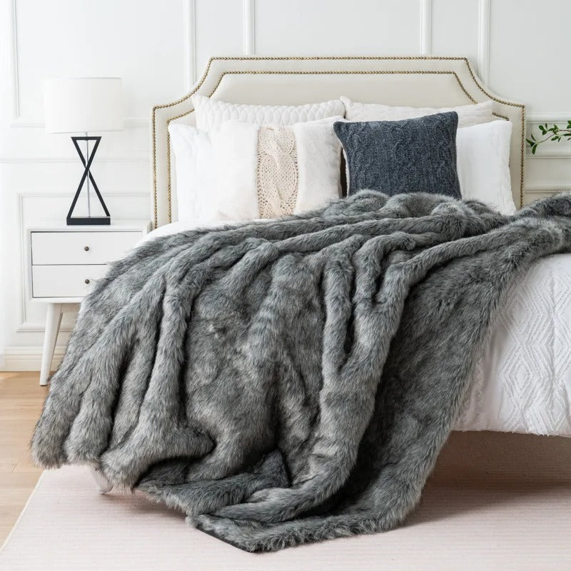 SnuggleWrap | Luxe deken van pluche imitatiebont