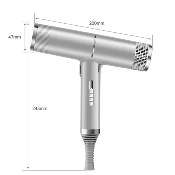 NanoBlow | Ultralichte minihaardroger - draagbaar stylinghulpmiddel voor op reis
