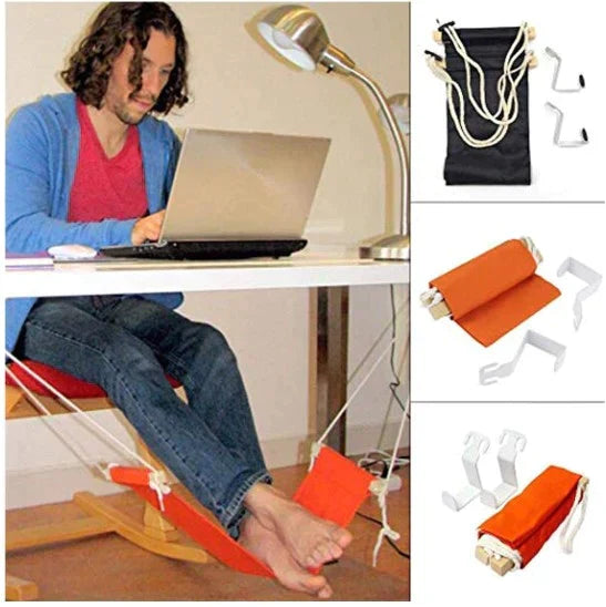 FootLoft | Ergonomische voetenzak voor onder het bureau – Voetensteun voor onder het bureau