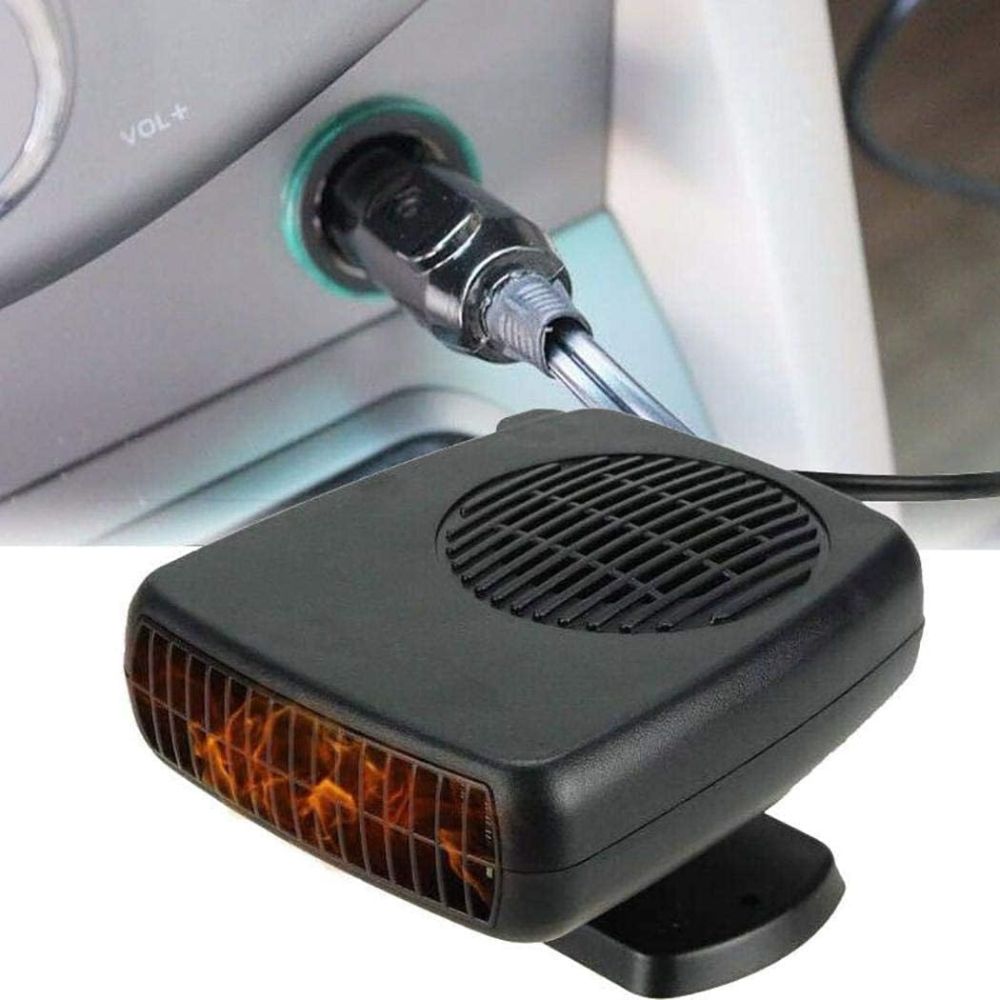 TurboHeat | 12V autoverwarmer - 150W/300W keramische ventilatorkachel, draagbare auto ontdooier & verwarming