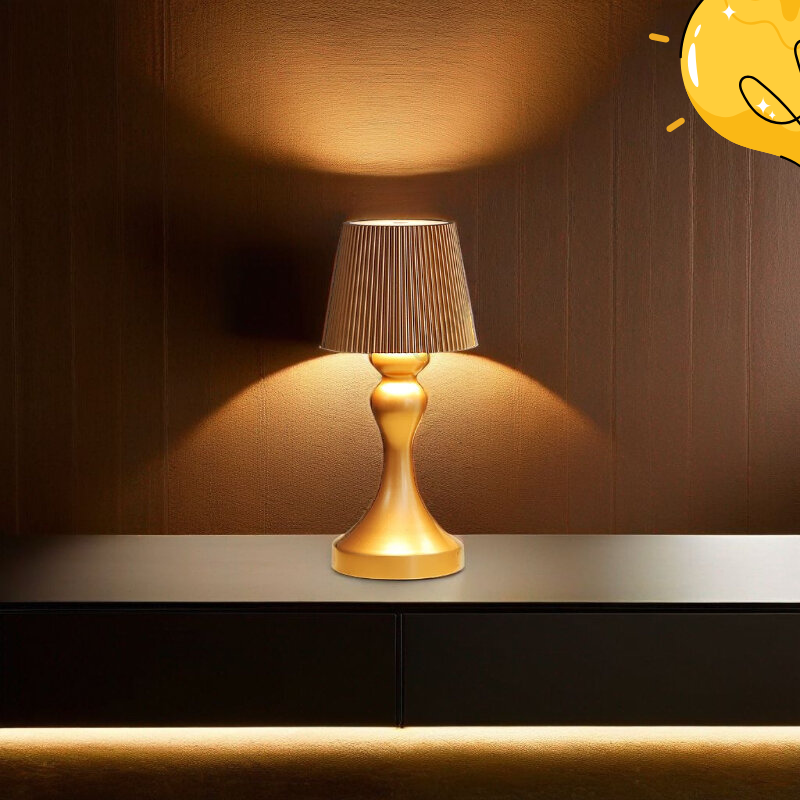 TouchGlow | Oplaadbare aanraak tafellamp - Modern Nachtkastje Licht