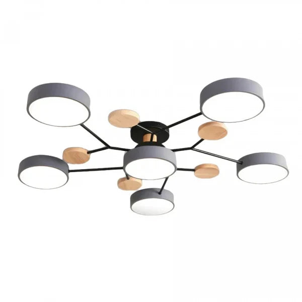 HorizonLit | Scandinavische vertakte LED plafondlamp - Modern Scandinavisch ontwerp