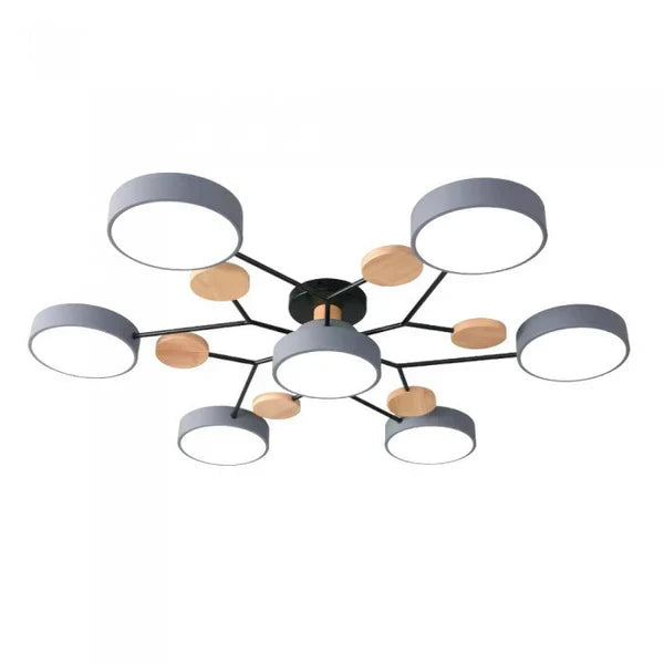 HorizonLit | Scandinavische vertakte LED plafondlamp - Modern Scandinavisch ontwerp