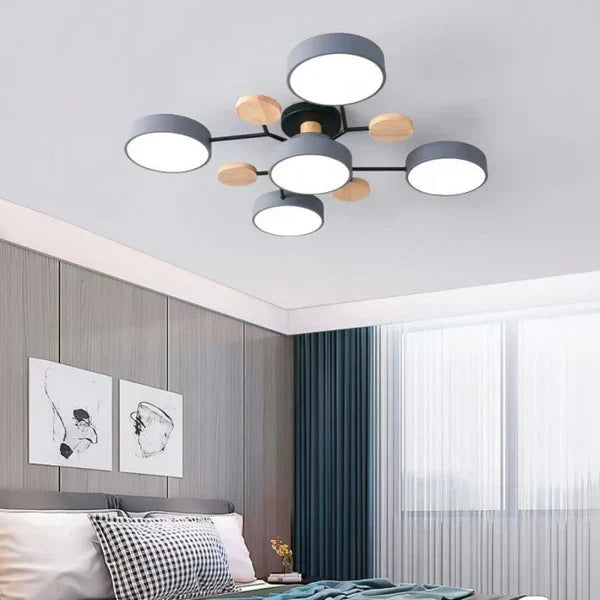 HorizonLit | Scandinavische vertakte LED plafondlamp - Modern Scandinavisch ontwerp