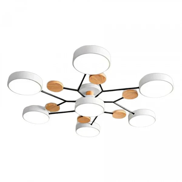 HorizonLit | Scandinavische vertakte LED plafondlamp - Modern Scandinavisch ontwerp