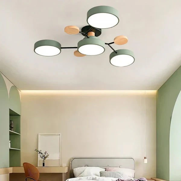 HorizonLit | Scandinavische vertakte LED plafondlamp - Modern Scandinavisch ontwerp