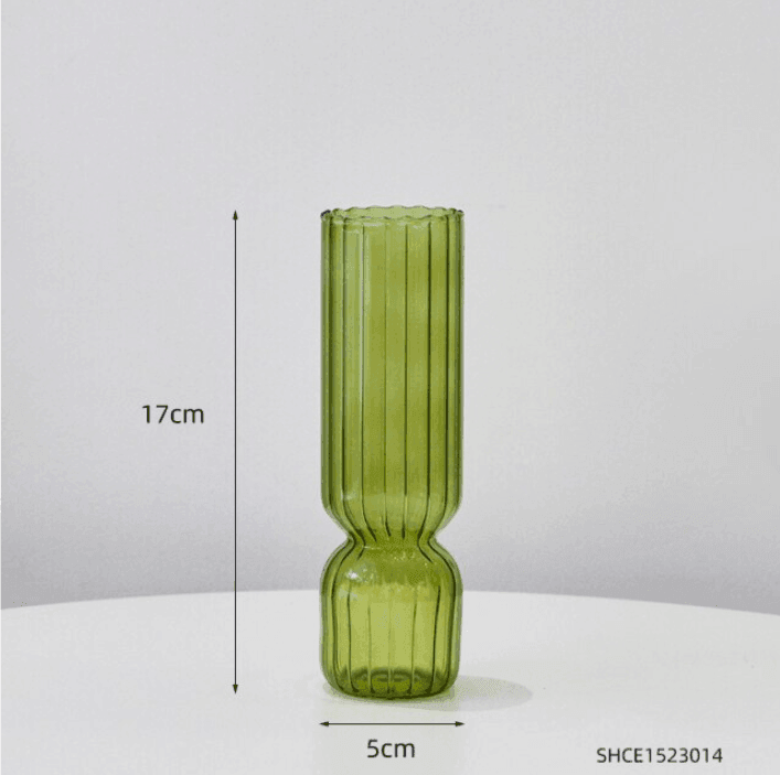 GlacialGaze | Eigentijdse Scandinavische glazen vaas