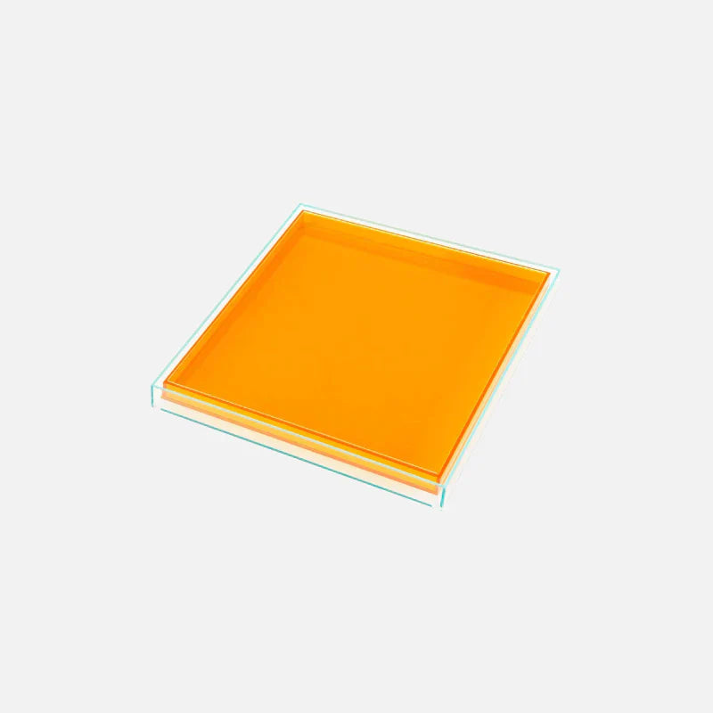 NeonTray | Acryl accessoirebakje – Levendige neon decoratieve organizer voor sieraden, sleutels en moderne Woondecoratie