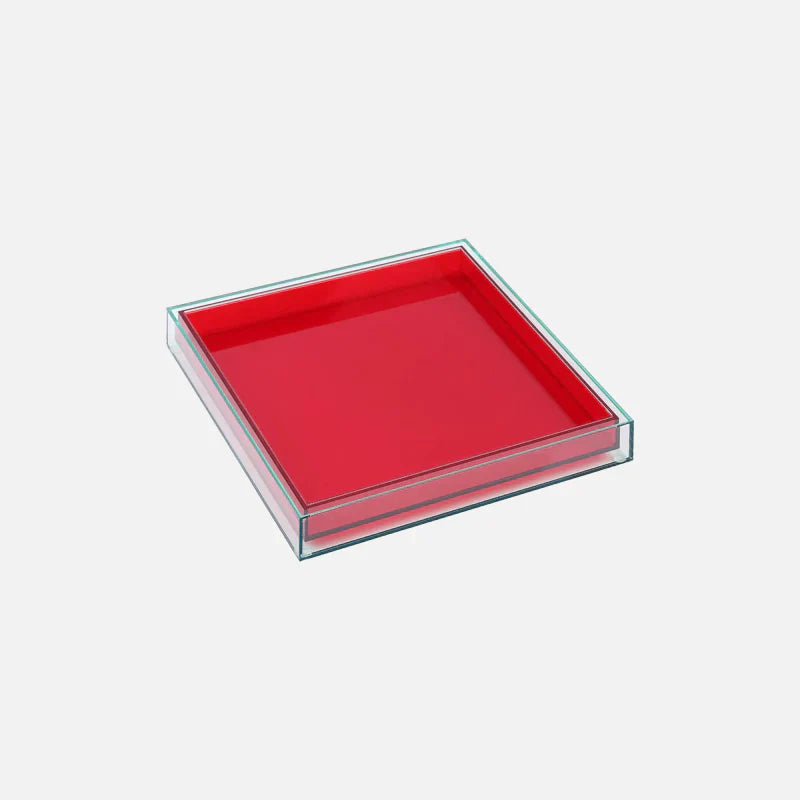 NeonTray | Acryl accessoirebakje – Levendige neon decoratieve organizer voor sieraden, sleutels en moderne Woondecoratie