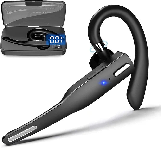 Soundix | Draadloze Bluetooth 5.1 Headset met dubbele microfoon - Ruisonderdrukking
