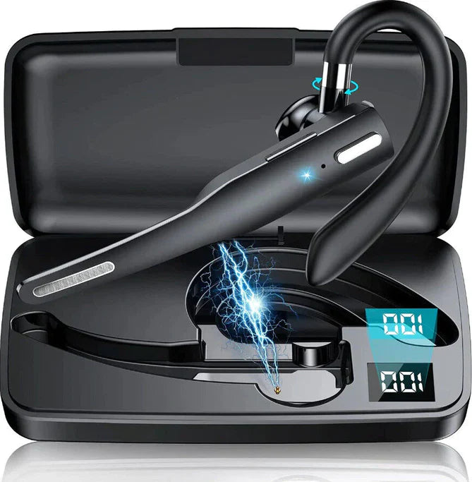 Soundix | Draadloze Bluetooth 5.1 Headset met dubbele microfoon - Ruisonderdrukking