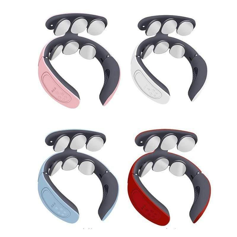 AuraPulse | Nek- en schoudermassageapparaat met multimode-puls, oplaadbaar via USB