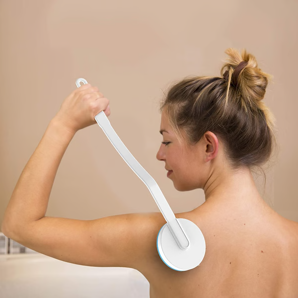 RollReach | Lange handgreep voor het aanbrengen van lotion en massage – Gemakkelijk te bereiken dispenser