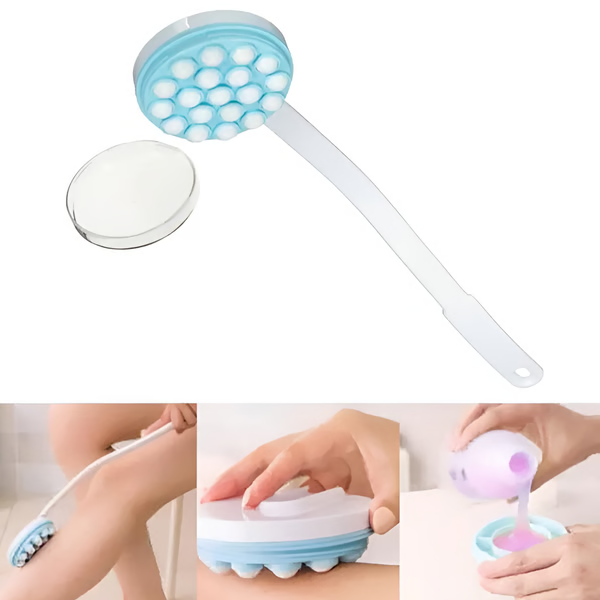 RollReach | Lange handgreep voor het aanbrengen van lotion en massage – Gemakkelijk te bereiken dispenser