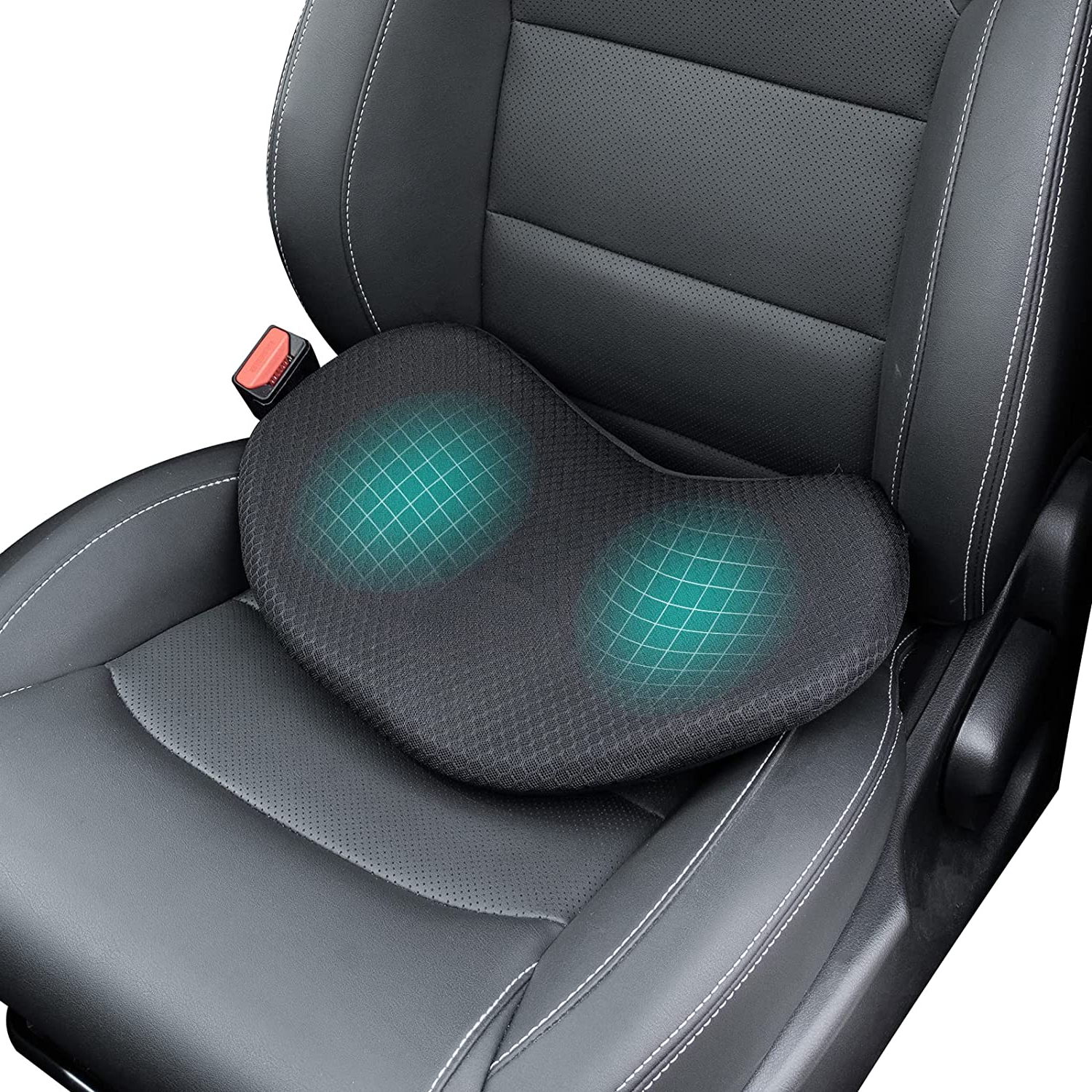 AutoRelief | Orthopedisch autostoelkussen voor volwassenen, lendensteun, traagschuim, reizen & comfort