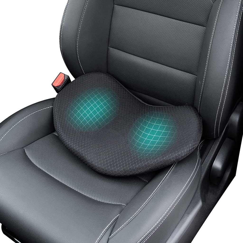 AutoRelief | Orthopedisch autostoelkussen voor volwassenen, lendensteun, traagschuim, reizen & comfort