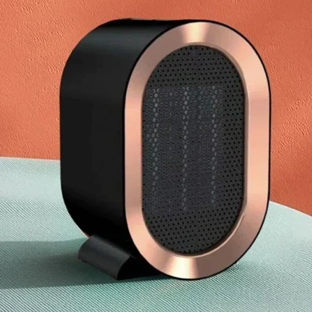 TinyToast | Draagbare kleine elektrische ruimteverwarmer – energiezuinig, laag vermogen, compacte kamerverwarmer