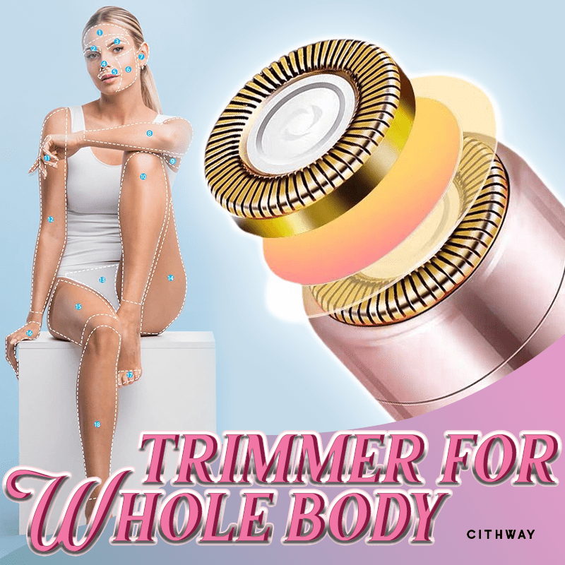 EpilaLux | Mini-epilator voor gezicht en lichaam – snel, pijnloos en herbruikbaar