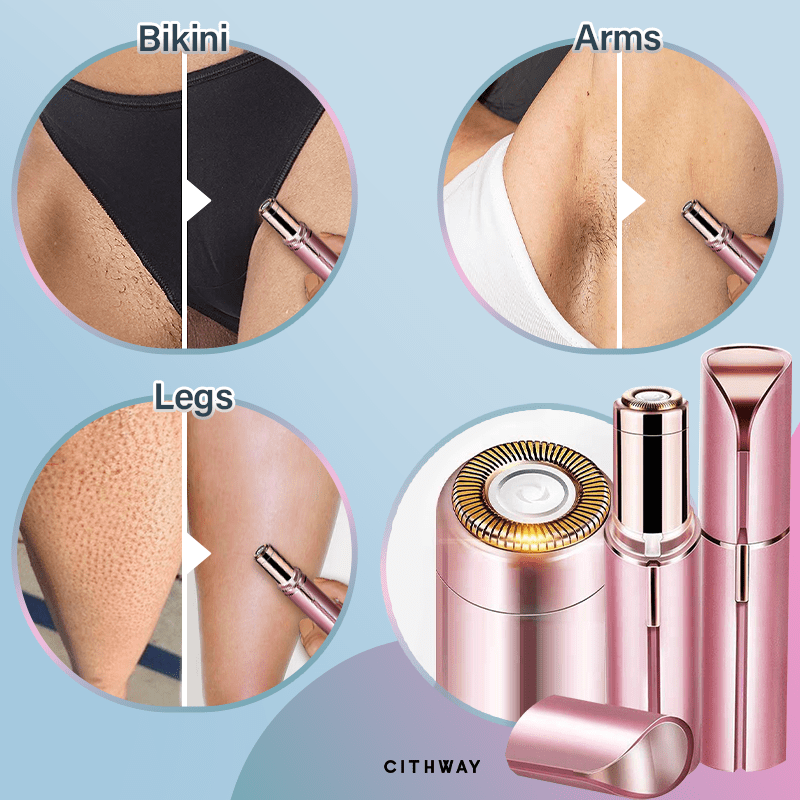 EpilaLux | Mini-epilator voor gezicht en lichaam – snel, pijnloos en herbruikbaar