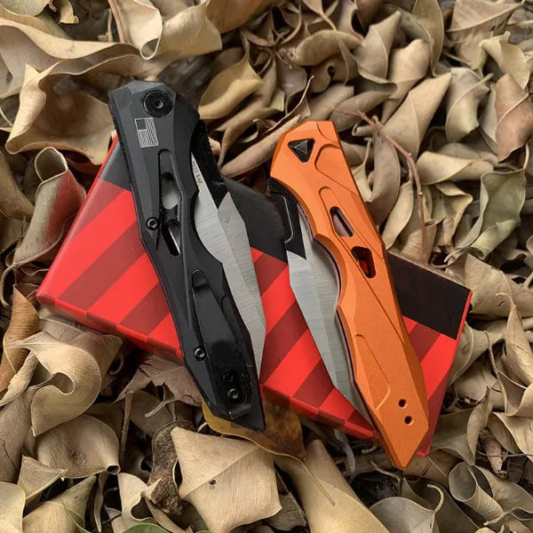 FlexiTool | Launch-13 Swift Fold Auto Utility Tool – CPM 154 Wharncliffe-lemmet, aluminium handgreep