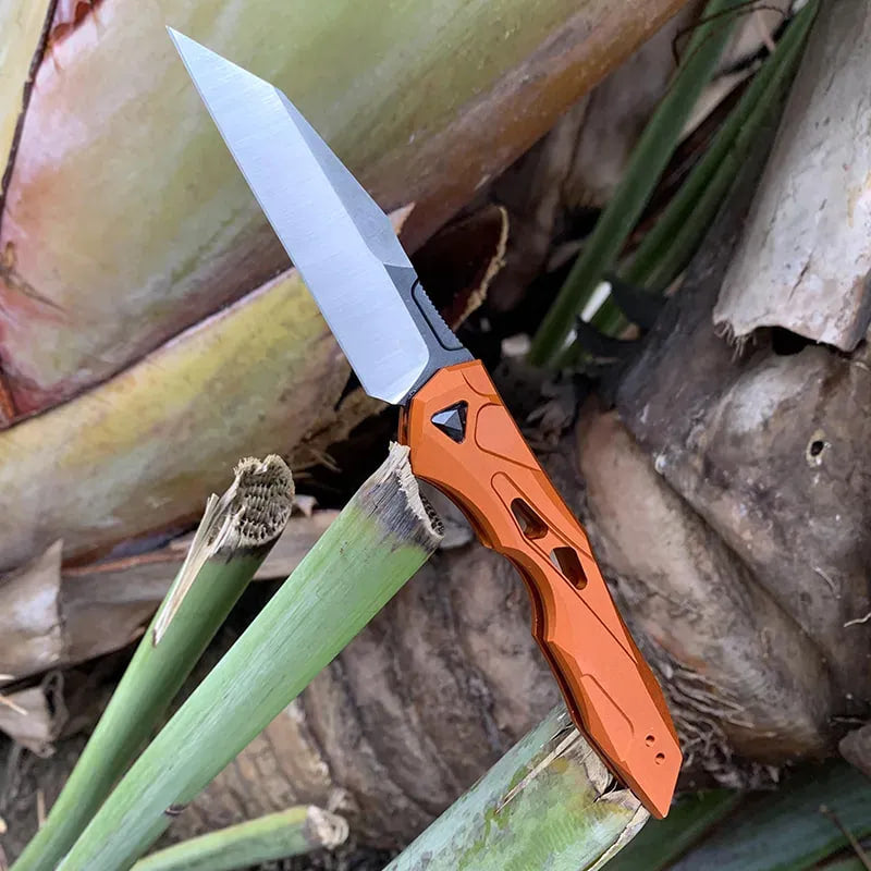 FlexiTool | Launch-13 Swift Fold Auto Utility Tool – CPM 154 Wharncliffe-lemmet, aluminium handgreep