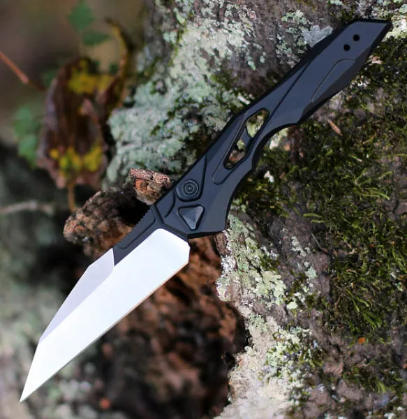 FlexiTool | Launch-13 Swift Fold Auto Utility Tool – CPM 154 Wharncliffe-lemmet, aluminium handgreep