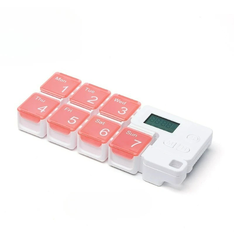 SmartDose | Slimme Elektronische Weekelijkse Pillendoos – 7-daagse Alarm Pillendoos