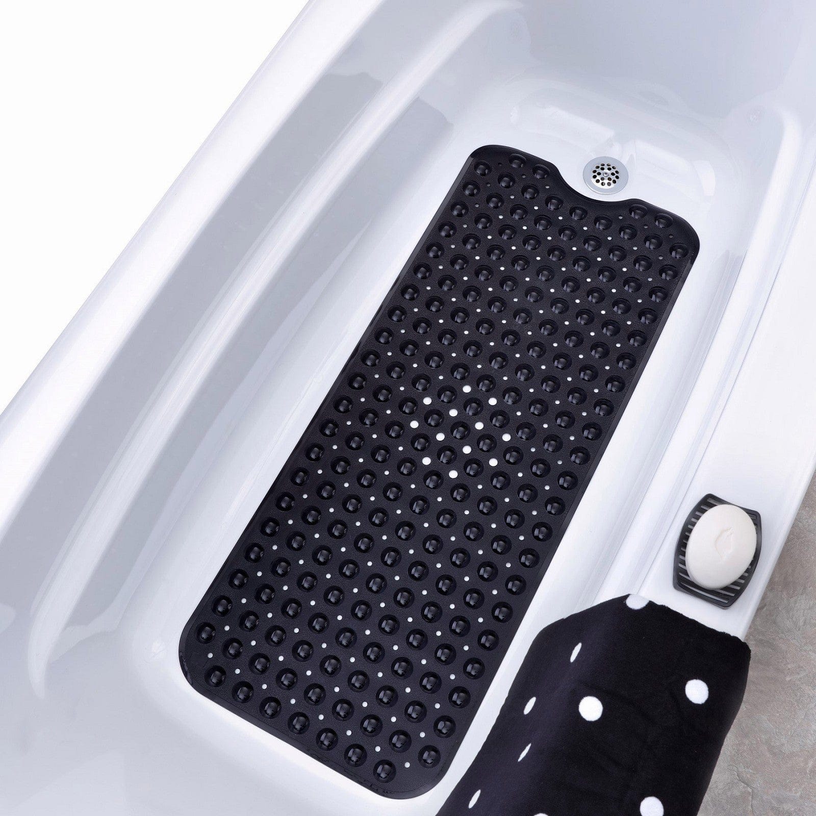 BathGrip | Lange antislipmat voor bad en douche, badkamermat