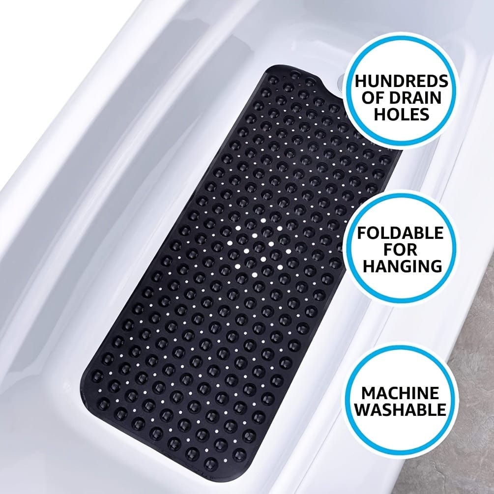 BathGrip | Lange antislipmat voor bad en douche, badkamermat