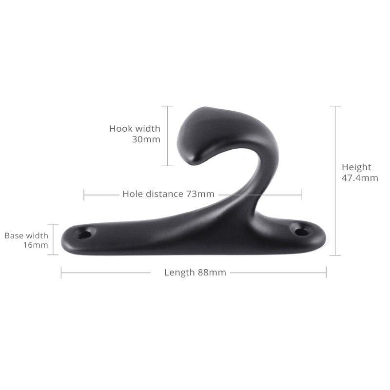 Hookly | Wandhaken voor handdoeken en badjassen - Heavy-Duty, voor badkamer, keuken en slaapkamer