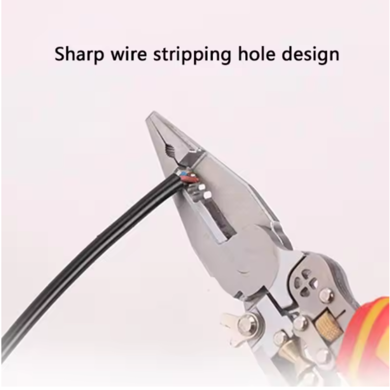 MultiStrip | 8-in-1 Draadstripper & Kabelknipper – Multifunctionele Krimptang