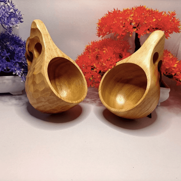 WoodSip | Draagbare houten koffiemok – reisbeker, stijlvol handgemaakt drinkgerei