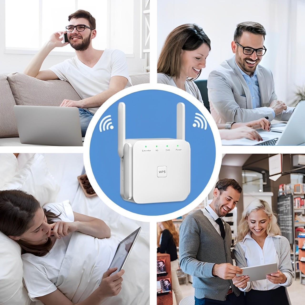 PowerFi | WiFi-repeater met groot bereik – Snelle dual-band, eenvoudige installatie