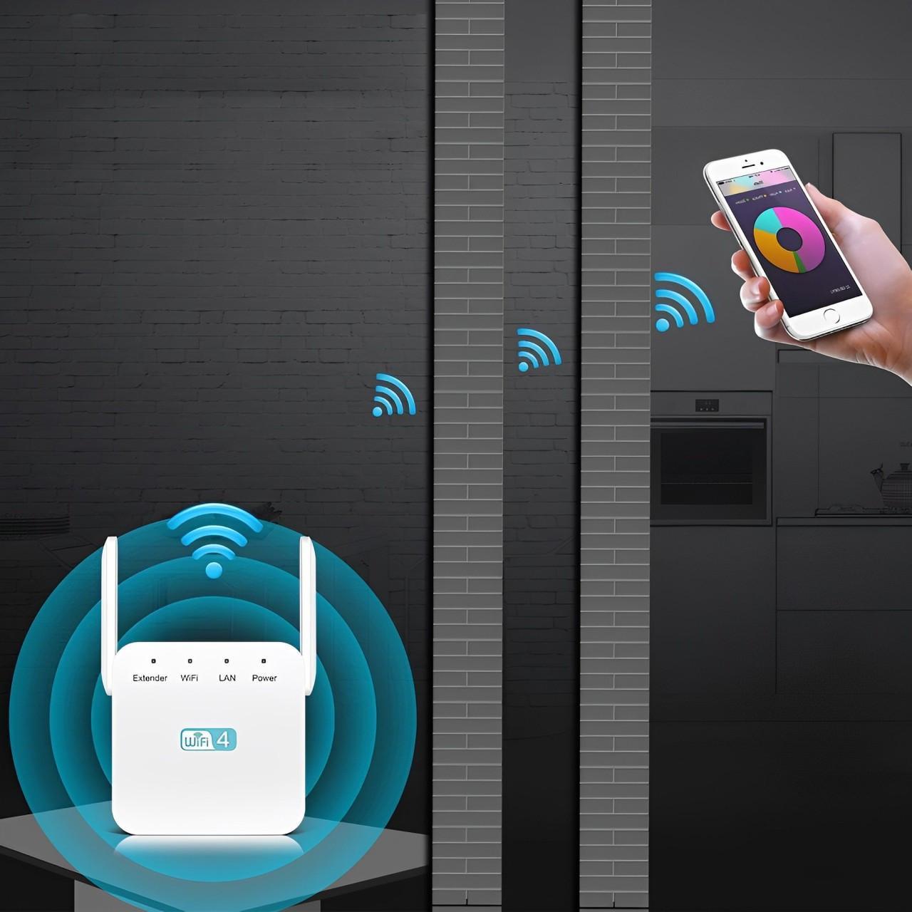 PowerFi | WiFi-repeater met groot bereik – Snelle dual-band, eenvoudige installatie