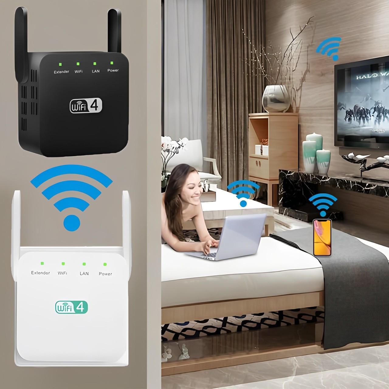 PowerFi | WiFi-repeater met groot bereik – Snelle dual-band, eenvoudige installatie