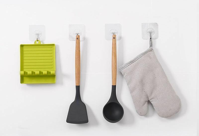UtensilDock | Slipvaste hittebestendige keukengereedschaphouder - Siliconen steun voor pollepels en spatels