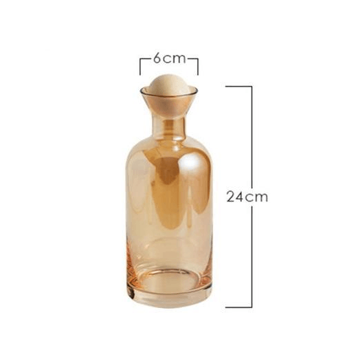 Tinsel | Elegante Kristallen Drinkgerei Set - Chique Glazen Karaf & Tumbler Set - Fijn Kristallen Glaswerk voor Thuisdecoratie
