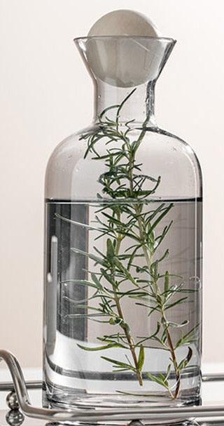 Tinsel | Elegante Kristallen Drinkgerei Set - Chique Glazen Karaf & Tumbler Set - Fijn Kristallen Glaswerk voor Thuisdecoratie