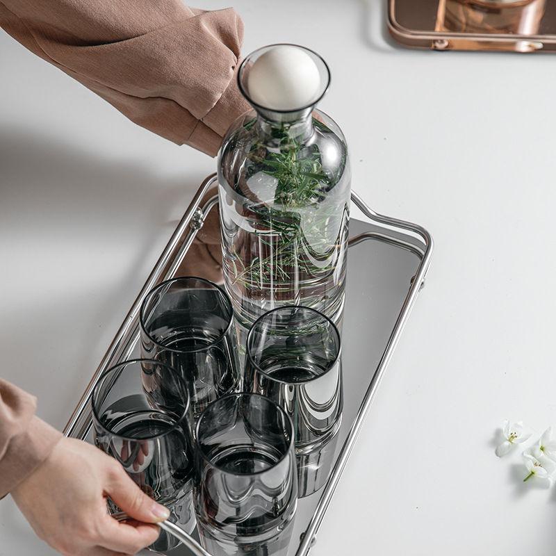 Tinsel | Elegante Kristallen Drinkgerei Set - Chique Glazen Karaf & Tumbler Set - Fijn Kristallen Glaswerk voor Thuisdecoratie