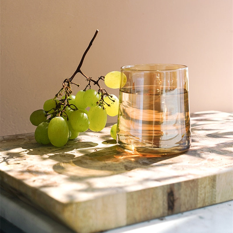 VividSip | Elegante glazen waterkan en 4 kopjes - moderne drankenset voor het serveren van thee, water, wijn en meer