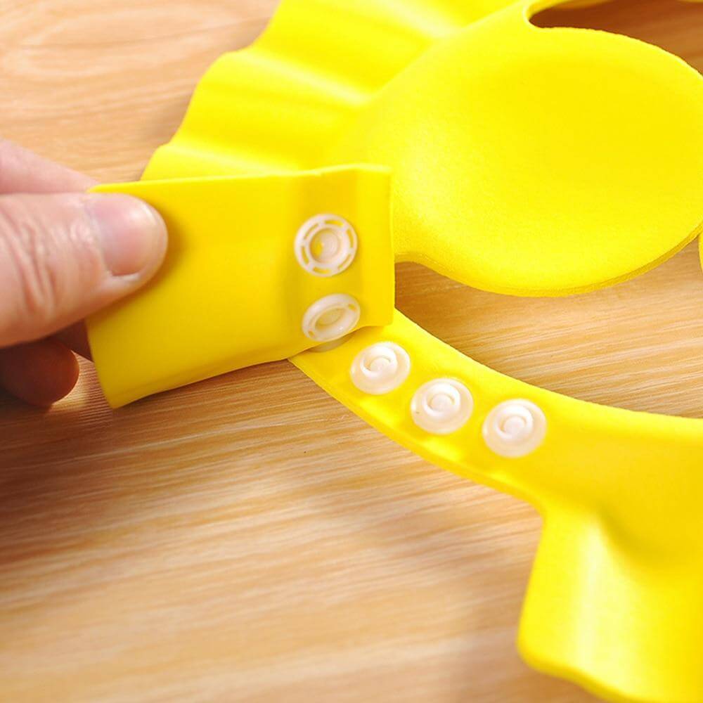 BabyShield | Zachte verstelbare babybadmuts – zachte waterdichte haarbeschermer