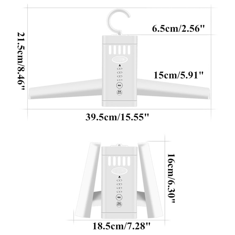 AirDryer | Elektrische kledinghanger voor efficiënt drogen - Ruimtebesparende, snelle droogoplossing