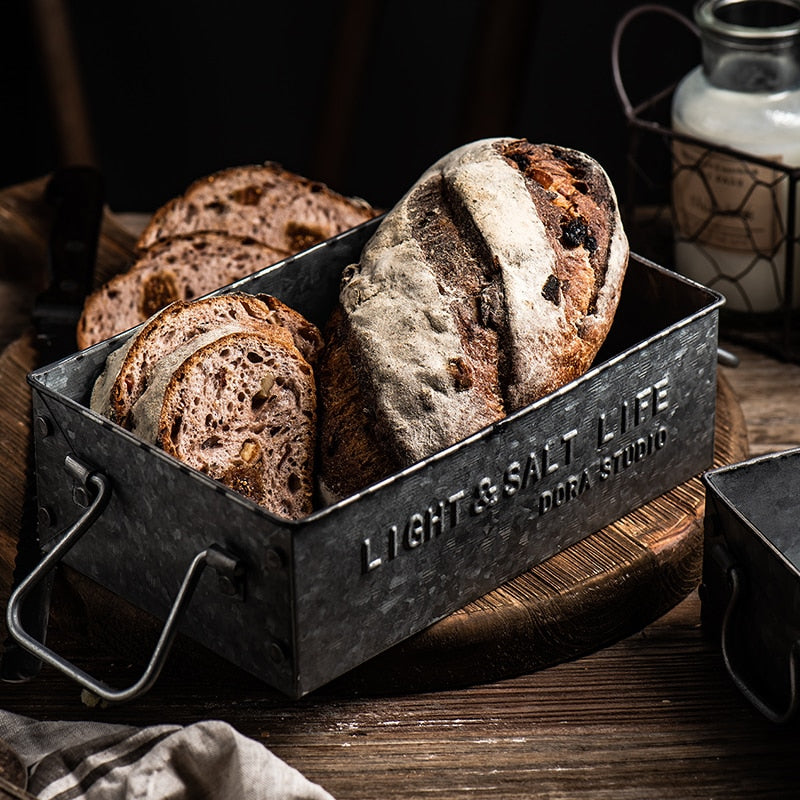ForgeTray | Duurzaam ijzeren dienblad - Modern metalen dienblad voor drankjes, eten en decoratie