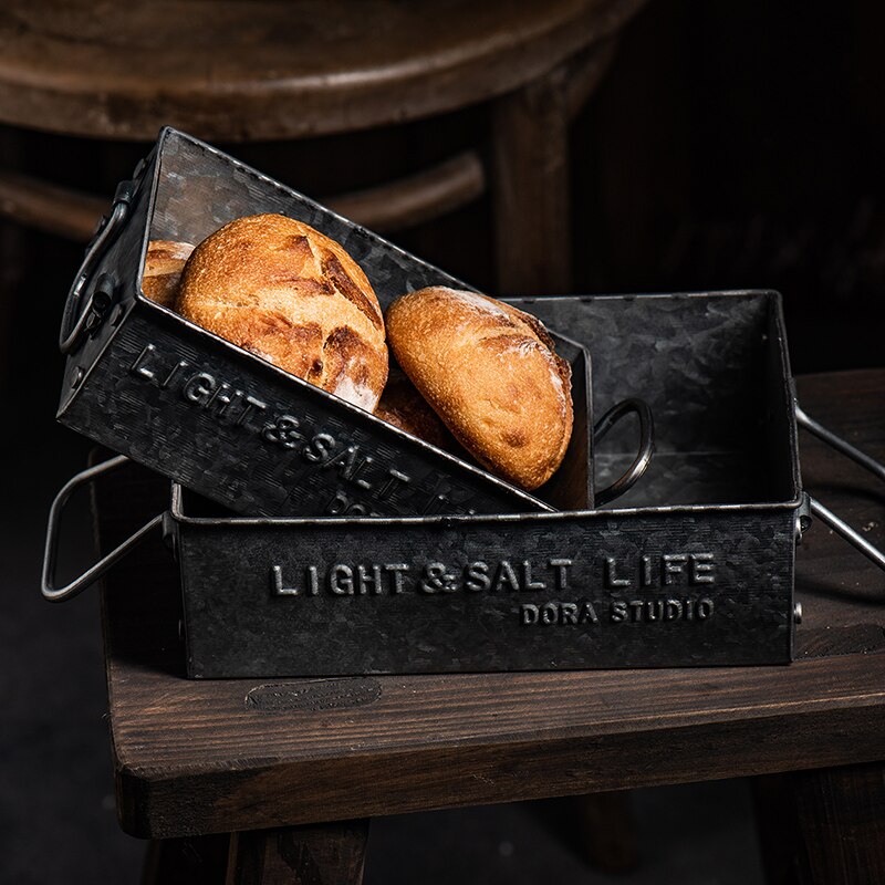 ForgeTray | Duurzaam ijzeren dienblad - Modern metalen dienblad voor drankjes, eten en decoratie