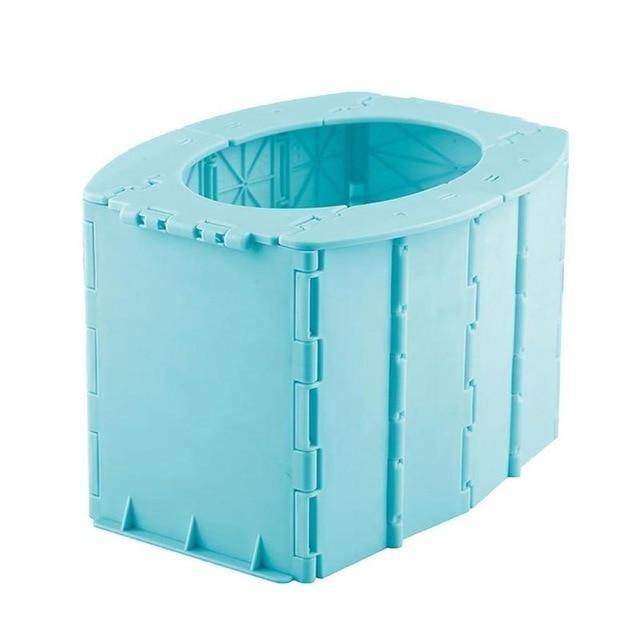 FoldLoo | Draagbaar Opvouwbaar Campingtoilet - Lichtgewicht Mobiel Openlucht Reistoilet