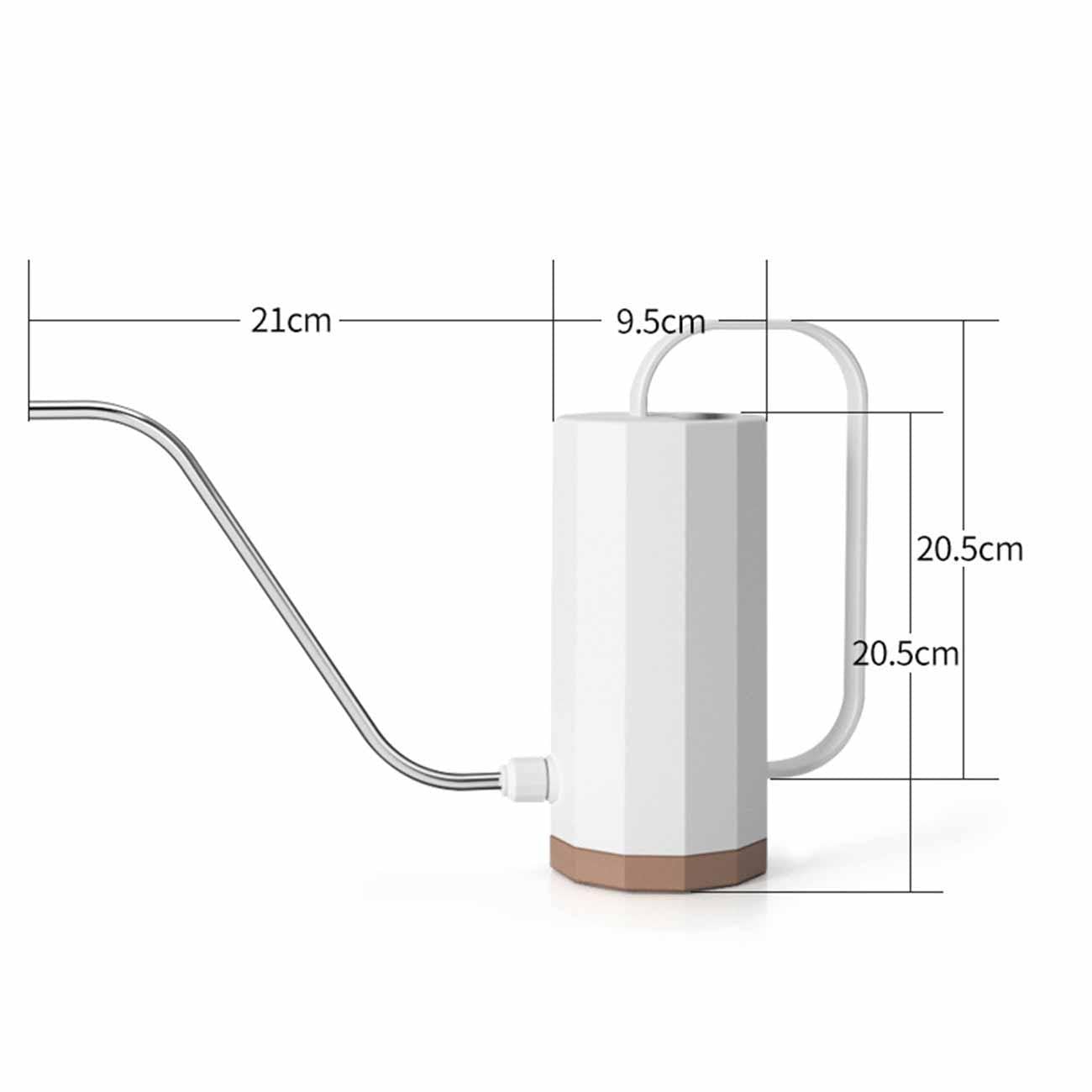 HydraCurv | Moderne gieter met zwanenhals - lange tuit voor nauwkeurige bewatering van planten