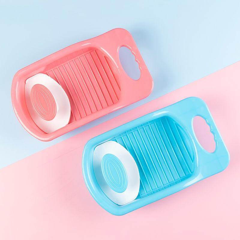 SockScrub | Draagbaar miniwastafel voor sokken en delicate kleding - Handwasmiddel